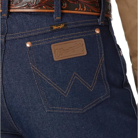 Wrangler Men's Cowboy Cut Original Fit Rigid Indigo Jeans 13MWZPW 34 X 32 NWT - Picture 3 of 4